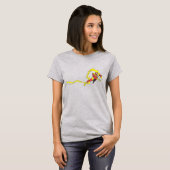 火炎の小道 Tシャツ (正面フル)