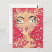 火炎はがき ポストカード (正面/裏面)