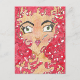 火炎はがき ポストカード