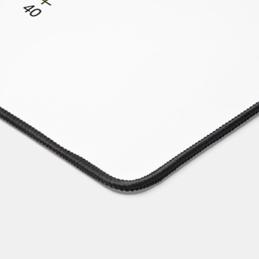 火炎は至福シリカ含有地質学ユーモア デスクマット (コーナー)