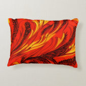 火炎カスケードアクセント枕 アクセントクッション (裏面)