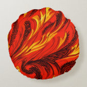 火炎カスケードラウンドピロー ラウンドクッション (裏面)
