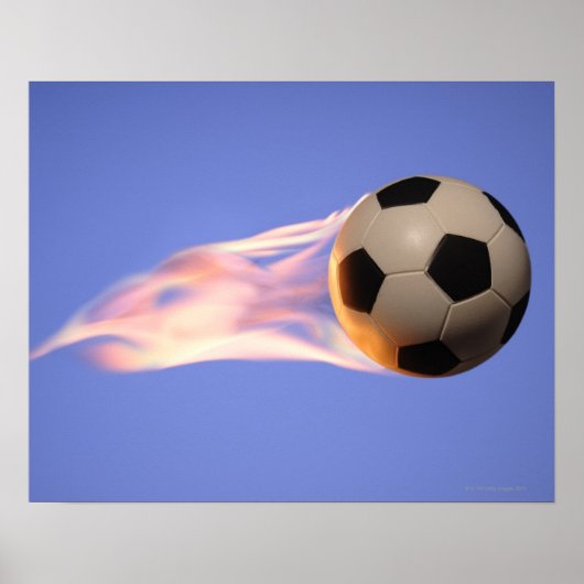 火炎サッカー ポスター (正面)