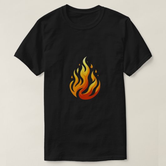 火炎シャツ Tシャツ (デザイン正面)