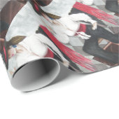 火炎スペインのダンサー包装紙 ラッピングペーパー (ロールコーナー)