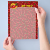 火炎フライヤーつきコショウ チラシ (手)