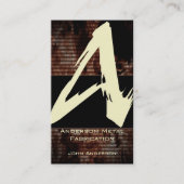 火炎モノグラムの名刺 名刺 (正面)