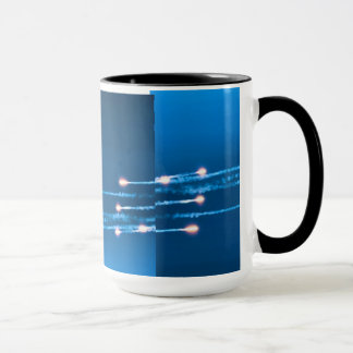 火炎信号の戦闘機 マグカップ
