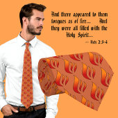 火炎又は火の舌 ネクタイ