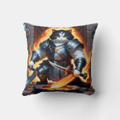 火炎天下での戦闘に備えた装甲猫 クッション (裏面)