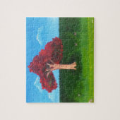 火炎式木 ジグソーパズル (縦)