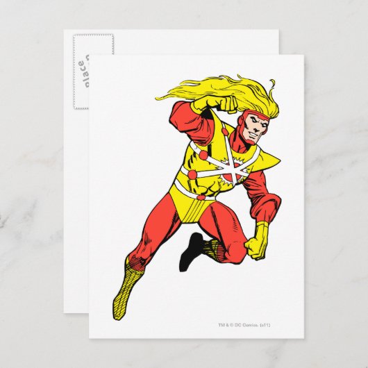 火炎急騰 ポストカード (正面/裏面)