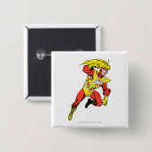 火炎急騰 缶バッジ (正面&裏面)