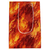 火炎抱き枕 ミディアムペーパーバッグ (裏面)