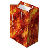 火炎抱き枕 ミディアムペーパーバッグ (裏面アングル)