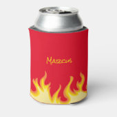 火炎放射器を持つサル 缶クーラー (缶裏面)