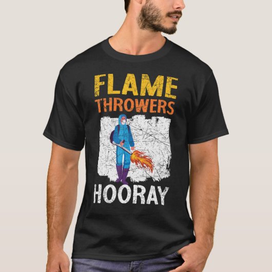 火炎放射器火炎放射器 Tシャツ (正面)