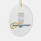 火炎放射器 セラミックオーナメント (右)