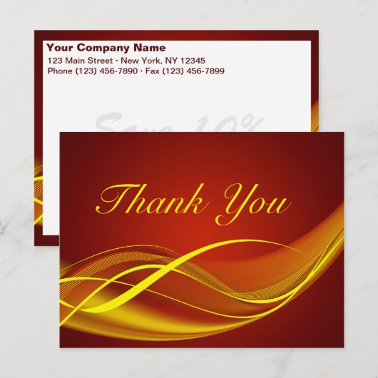 火炎波 ポストカード (正面/裏面)