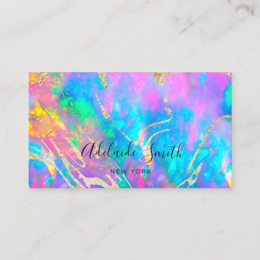 火炎玉石名刺 名刺 (正面)