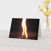 火炎石 カード (黄色い花)