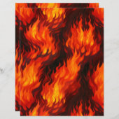 火炎紙シート (正面/裏面)