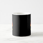 火炎自閉症スケルトンボーリング奇妙な特定のDar コーヒーマグカップ (中央)