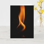火炎踊り カード (黄色い花)
