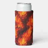 火炎 スリム缶クーラー (Seltzer正面)