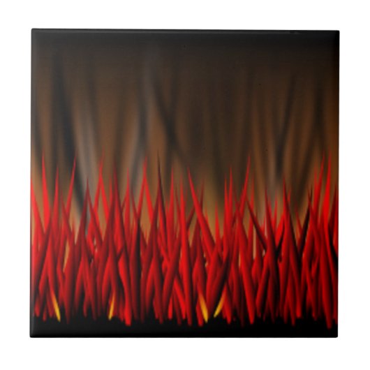 火炎 タイル (正面)