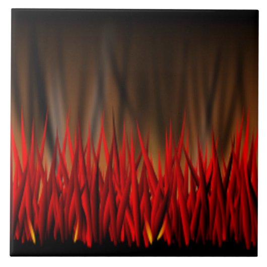 火炎 タイル (正面)