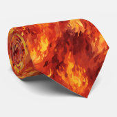 火炎 ネクタイ (ロール)