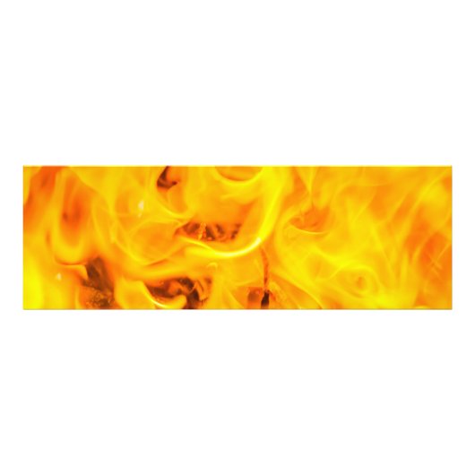 火炎 フォトプリント            (正面)