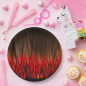 火炎 ペーパープレート (パーティー)