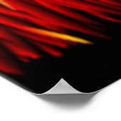 火炎 ポスター (角)