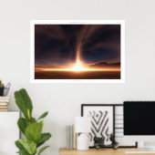 火炎 ポスター (ホームオフィス)