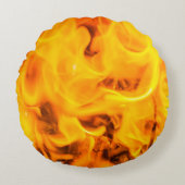 火炎 ラウンドクッション (正面)