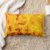 火炎 ランバークッション (ブランケット)