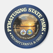 火焔付きSP マグネット (正面)