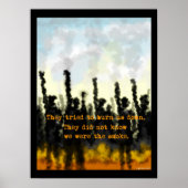 火煙ポスター ポスター (正面)