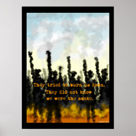 火煙ポスター ポスター