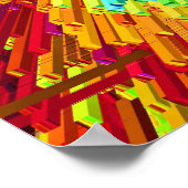 火照り（ユダヤ教）メノラー ポスター (角)