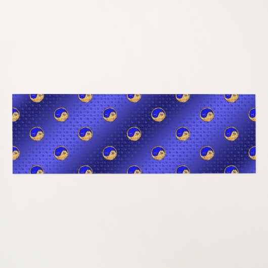 火牛の年 ヨガマット (裏面(横))