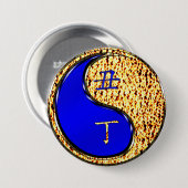 火牛の年 缶バッジ (正面&裏面)