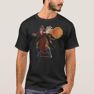 火球の魔法使いのワイシャツ Tシャツ