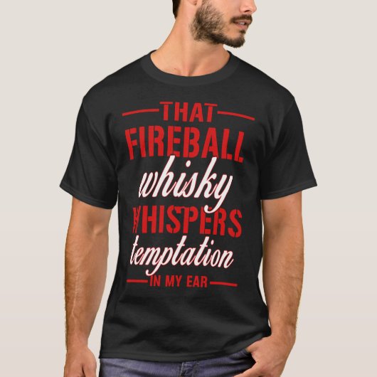 火球ウィスキー Tシャツ (正面)