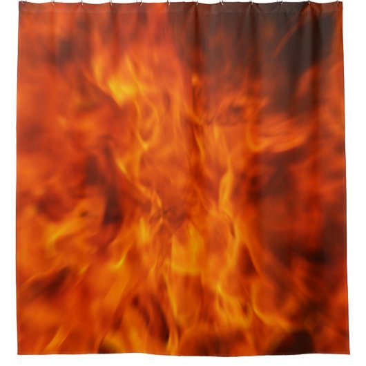 火球 シャワーカーテン (正面)