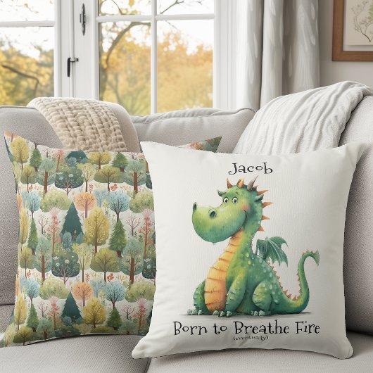 火生まれを吹く クッション