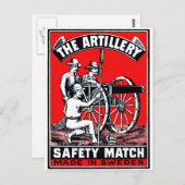 火砲の安全試合 ポストカード (正面/裏面)