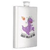 火素晴らし球恐竜流星群 フラスク (右)